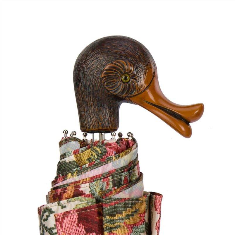 مظلة | 257 58112-19 103 - مظلة قابلة للطي مزهرة بمقبض بطة PASOTTI Z446V608